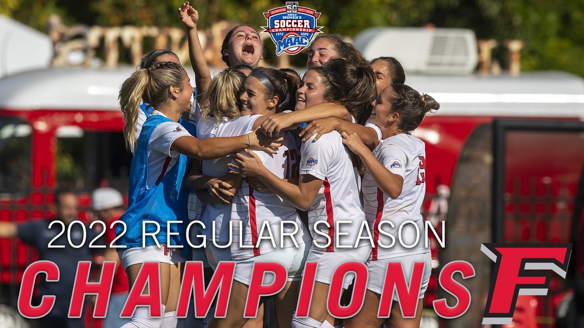 𝙍𝙚𝙜𝙪𝙡𝙖𝙧 𝙎𝙚𝙖𝙨𝙤𝙣 𝘾𝙝𝙖𝙢𝙥𝙞𝙤𝙣𝙨 🏆 @StagsWSoccer gets it done tonight, earning a share of the 2022 Women's #MAACSoccer regular season title; their 1st regular season crown in a decade, last winning it in 2012! Congratulations 🤘 #MAACSports x #MAACSoccer