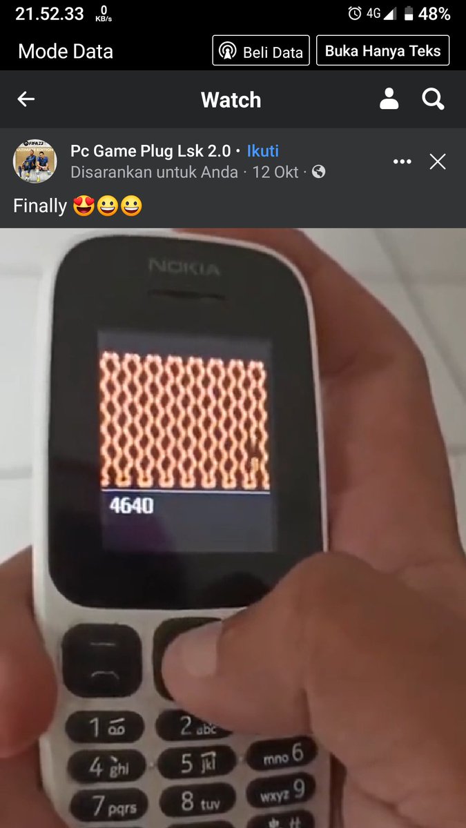 Kamu pernah main game oray sampe si orayna ngudag buntut teu euy 😂