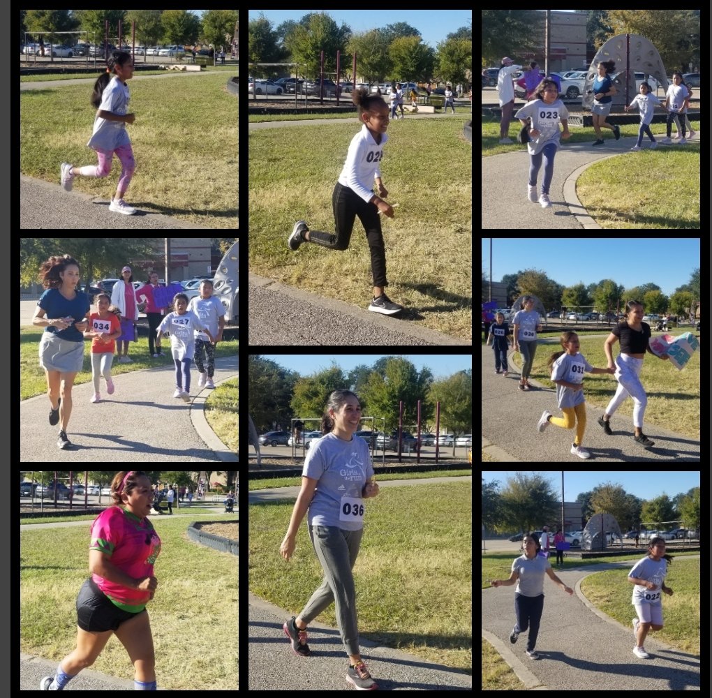 tamtamwise's tweet photo. Way to go, Girls On The Run!! #5Kpractice #runningskills  #girlsontherun  @Aliefsneed @HTownConsejera https://t.co/tehyDCr9ly