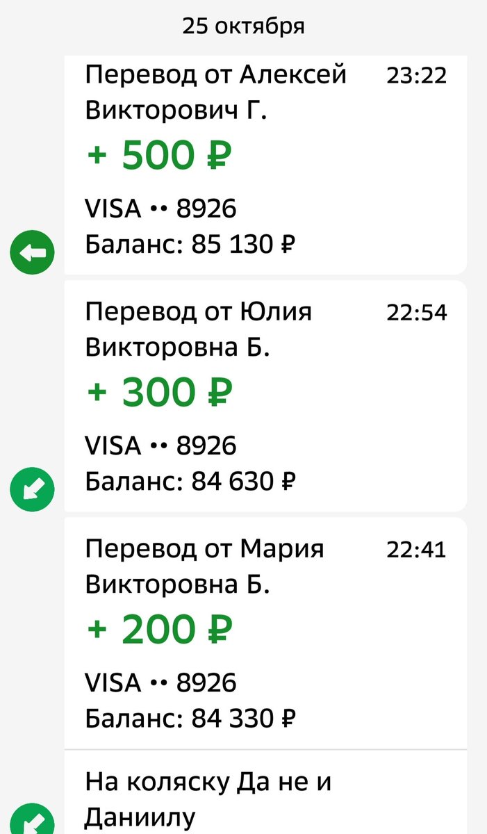 🆘ДРУЗЬЯ⚡
резерв до 18ноя
на♿элколяску
Дане с мамой Натальей<a href="/nat22p/">Наталья Питерская</a> из Питера
и Даниле из ЛНР на LiFePo4 аккум
собр.87630р=38,79%❤️
необх.ещё оч.много
138270р
НЕ ПРОХОДИТЕ МИМО
В ВАШИХ РУКАХ
СДЕЛАТЬ ЧУДО
100 500 1000р
СКОЛЬКО МОЖЕТЕ🙏
Реквизиты по ссылке
t.me/litkin067