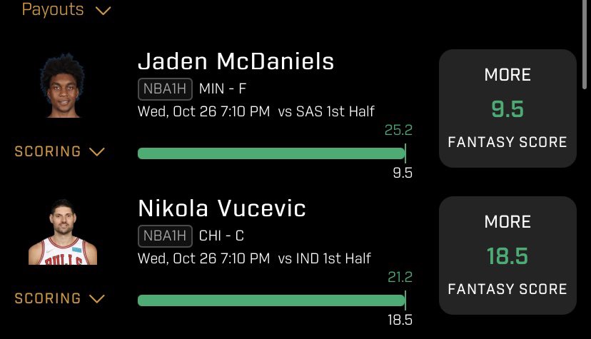 VUUUUUC ✅ 

🤣 McDaniels - No Sweat 💪