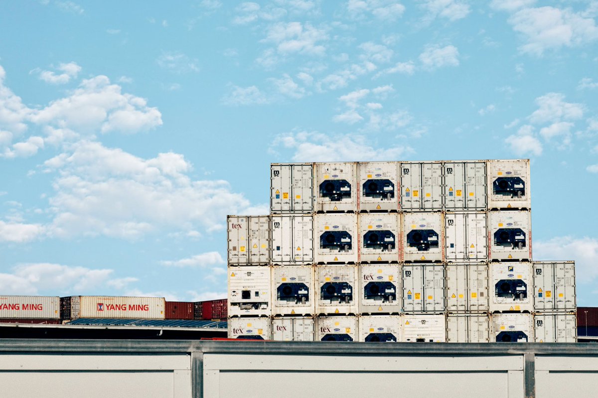 Port Melbourne is a photographer’s dream location. Love these shipping containers! #melbourne #minimalphotography #urbanphotography #shippingcontainers