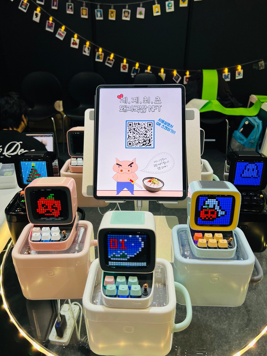 dixelclub will be presented to people at Busan Blockchain Week 2022! We  will introduce the first-ever #국밥NFT (Pork soup NFT) issued via #DixelClub.  Anyone visiting #BWB2022 please drop by our booth! #딕셀클럽