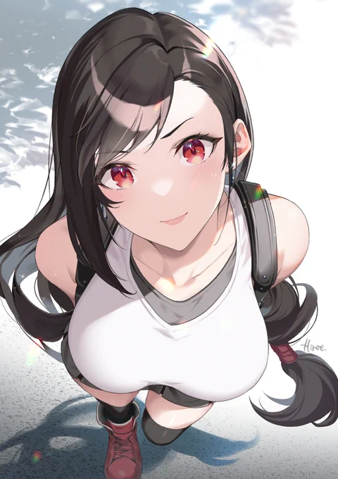 「なに見てるのー?」 #FF7R 