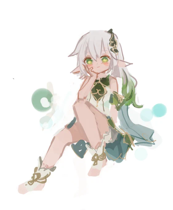 no idea why i try to draw something "good" and "detailed" when it looks like garbage compared to some quick doodle 
