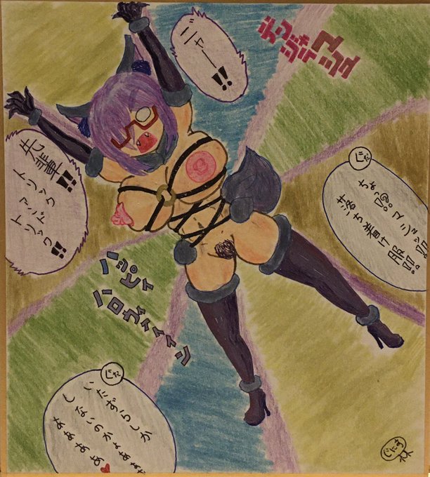 ハロウィーーーーンが近いので昨年描いたトリックandトリックマシュ再掲 