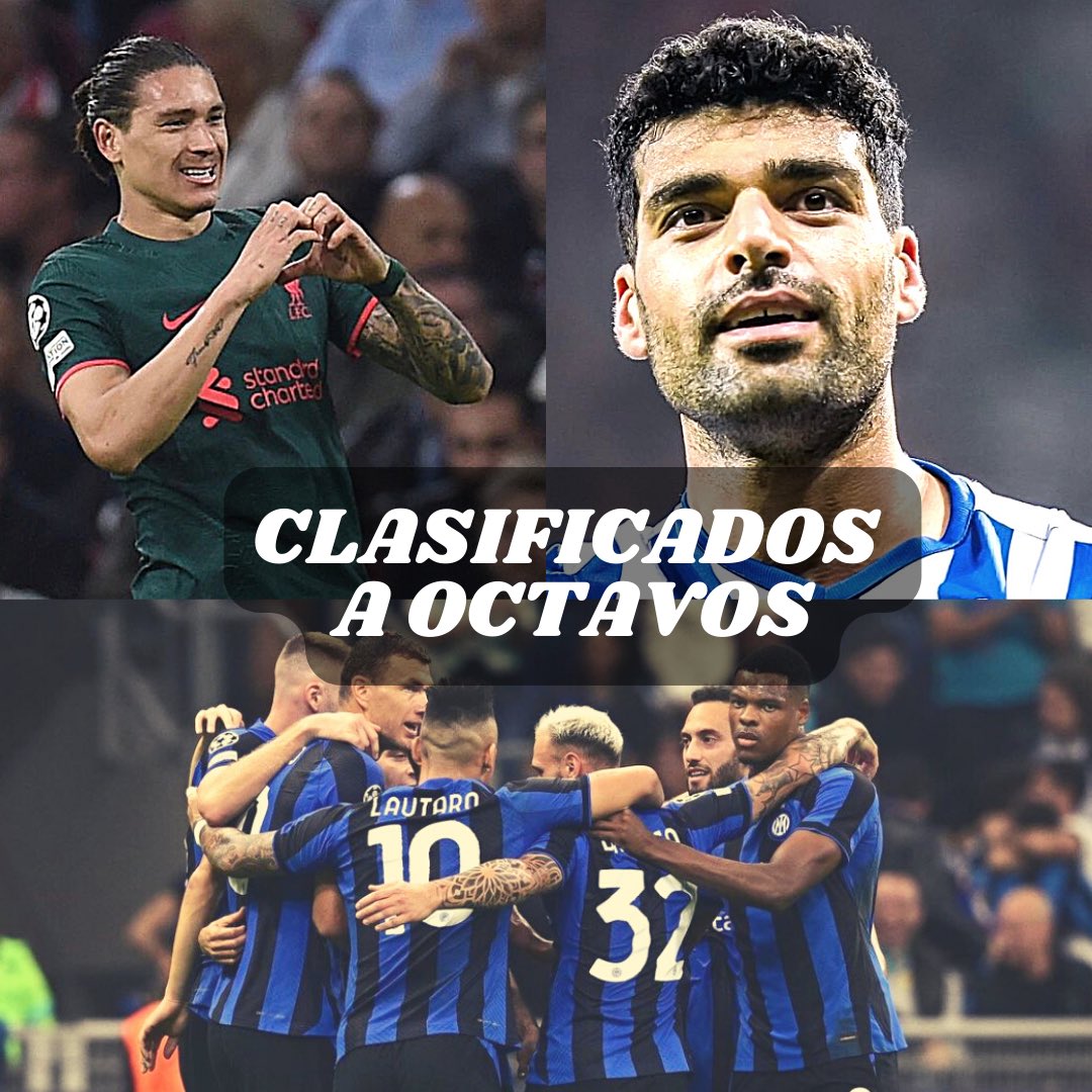 #ChampionsLeague !Estos son los 12 clasificados, momentáneamente, a octavos de final de la Champions! ⬇️

Quedan únicamente 4 lugares para las etapas definitivas. 

¿Cuál de estos equipos tiene más chances de levantar la orejona? 🤔