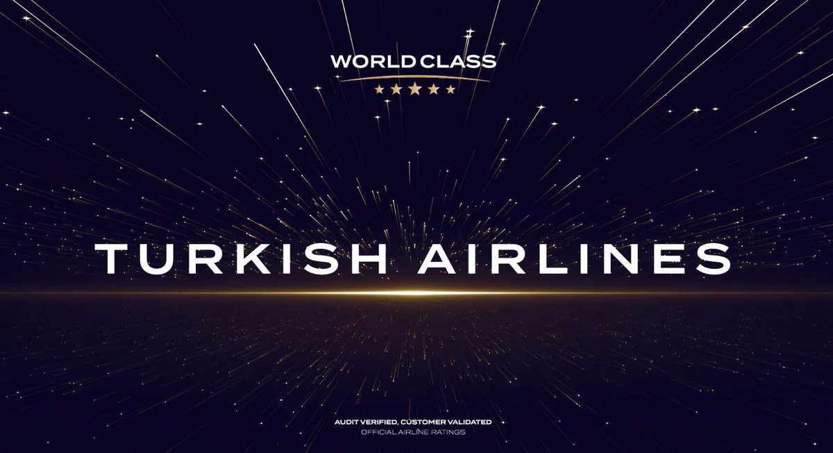 theAPEXassoc's tweet photo. For their excellent inflight dining experience, @TurkishAirlines is a 2023 APEX World Class airline 🏆
 
@yatesandpartner
 
#APEXIFSAEXPO #APEXIFSAAwards #APEXWorldClass https://t.co/xzQ1jsAr2U
