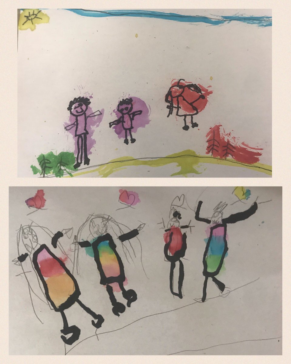 These paintings spark joy.