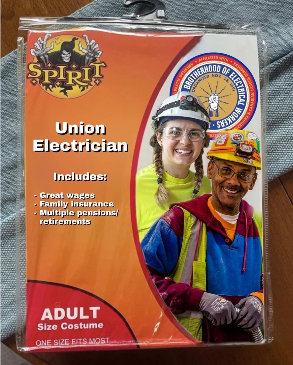 IBEWLocal18's tweet image. Sharing some awesomeness! Happy Halloween. #IBEWLocal18