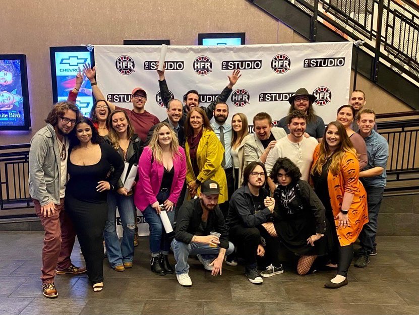 Chris80Newman's tweet photo. We premiered our #ShortFilm SPOON at the #HorrorFilmRoulette Showcase this past weekend! The comments/praise we received blew me away.
I’m so proud of the incredible Cast/Crew. You ALL knocked it out of the park!
And now…on to the festivals!
#ComedyWithErrors #horror #comedy https://t.co/LpfQjqFRcB