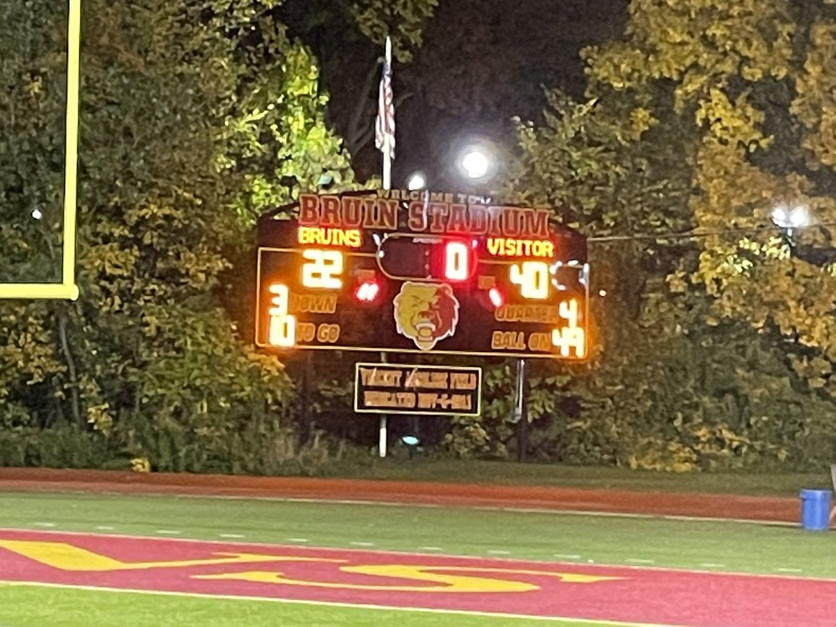 Beyond proud of this group of young men for sticking together through some tough times. Couldn't have asked for a better way to send off our seniors! #BucNation
