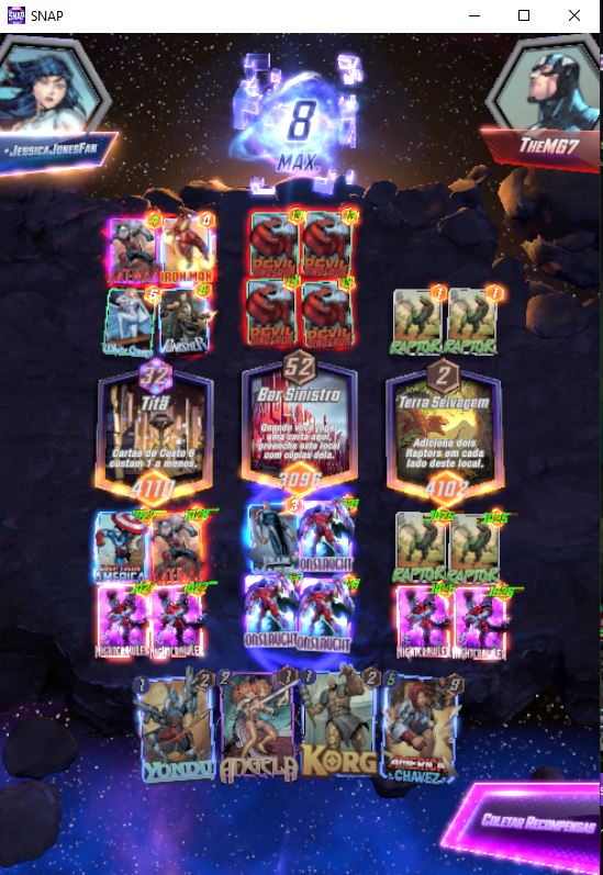 JessicaJ0nesFan's tweet photo. Fun Combo with Bar Sinister: Nightcrawler on Bar Sinister, Turn 5 Move 1 Nightcrawler and Play Blue marvel, Turn 6 Move 3 Nightcrawler and Play Onslaught @SafetyBlade_HS @SnapDecks @MarvelSnapZone @GwentarTV https://t.co/anF1XR8tJp