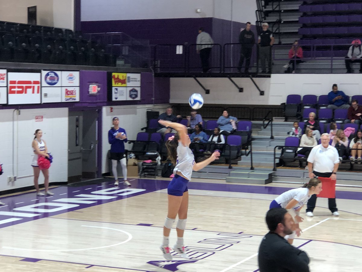 JohnHMerrill's tweet photo. This evening I was excited to be back on the campus of The University of @UNAAthletics in Florence to watch the Lady Lions volleyball team in action against Central Arkansas! I’m so proud of my friend Maggie Sullivan for her outstanding leadership on this team! #RoarLions #All67 https://t.co/RK9sISc4Fy