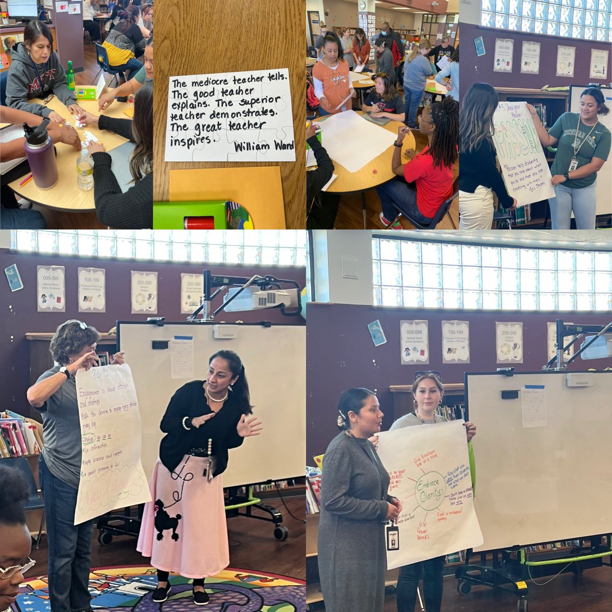 Dessau Dragons Team Building! Learning the works of Eric Jensen and sharing the knowledge through Jigsaw Activity. Teachers at their best developing their craft. Love it! #inspiration #Motivational #professionaldevelopment
