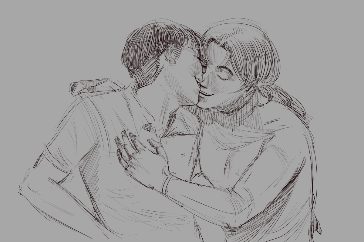 sagi_michi's tweet photo. Mis ocs, mis ocs bonitos. No sé dibujar las muñecas, lo admito KAJANKJANSF https://t.co/MeoQ0j2Uzd