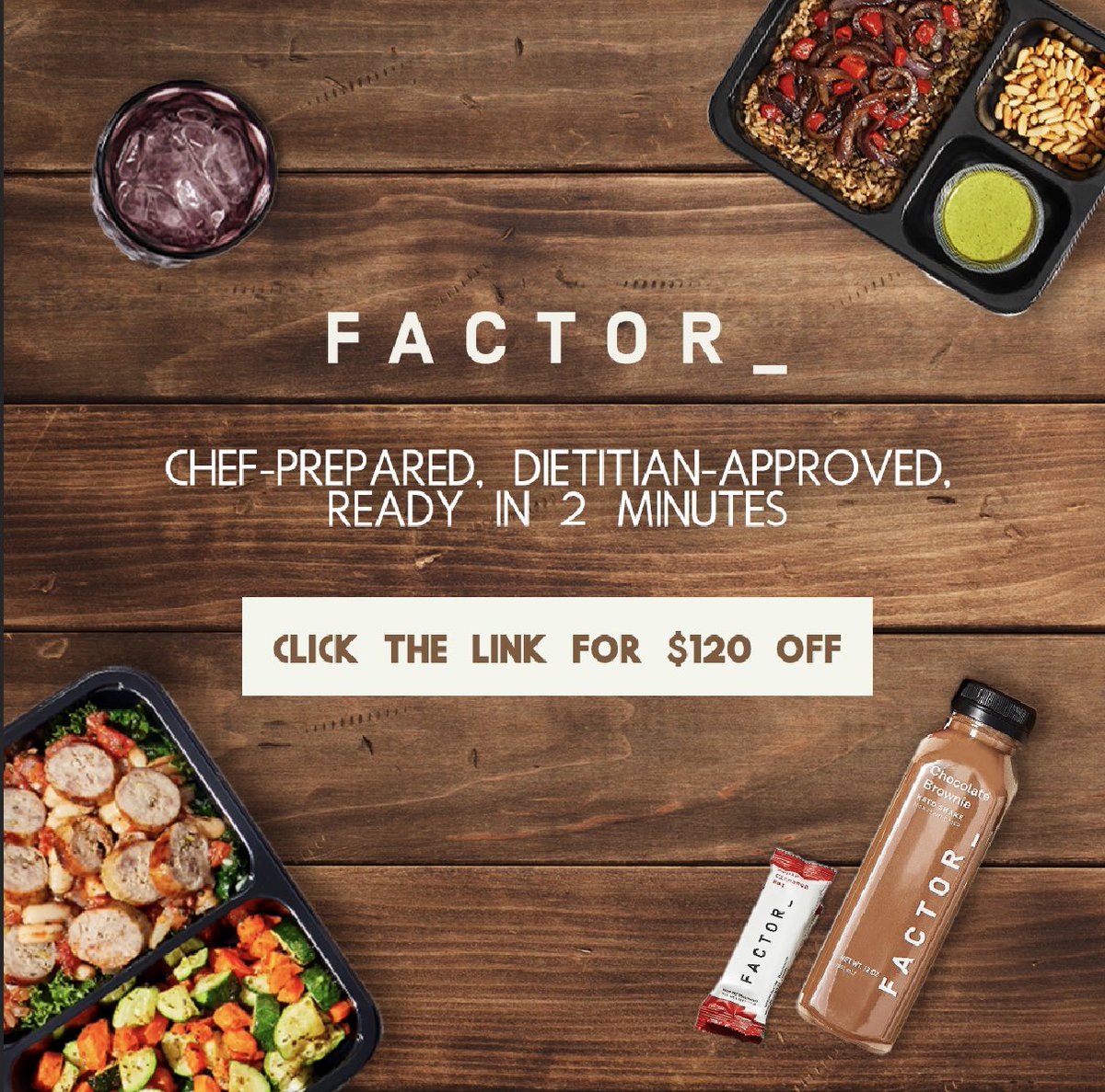 Happy to announce my partnership with @FactorMeals Use code POGWATTSON60 for 60% off your first box at strms.net/factor75_hiswa… #FactorPartner
