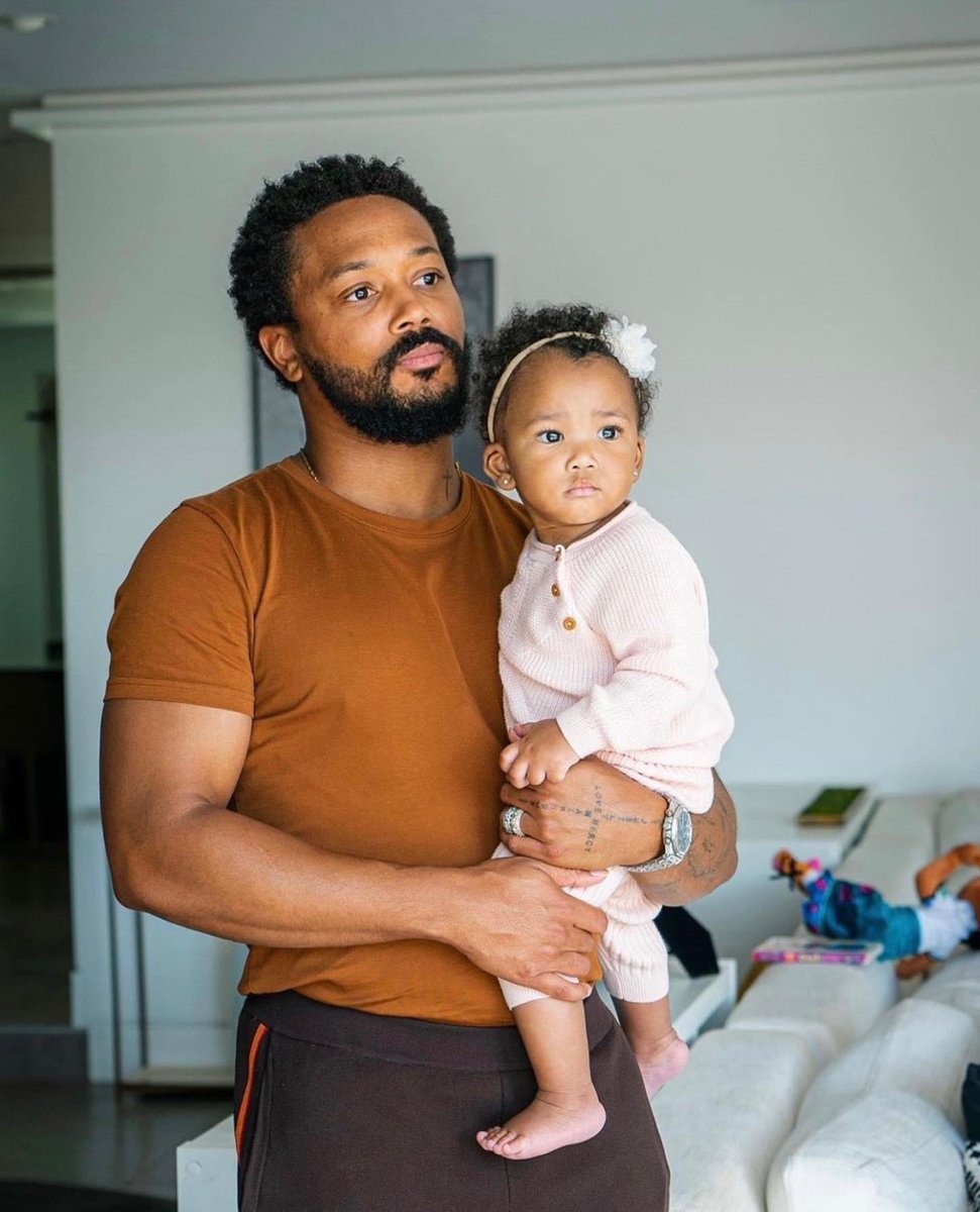 Daddy’s Baby 👶🏽💝♥️ #romeomiller #toocute