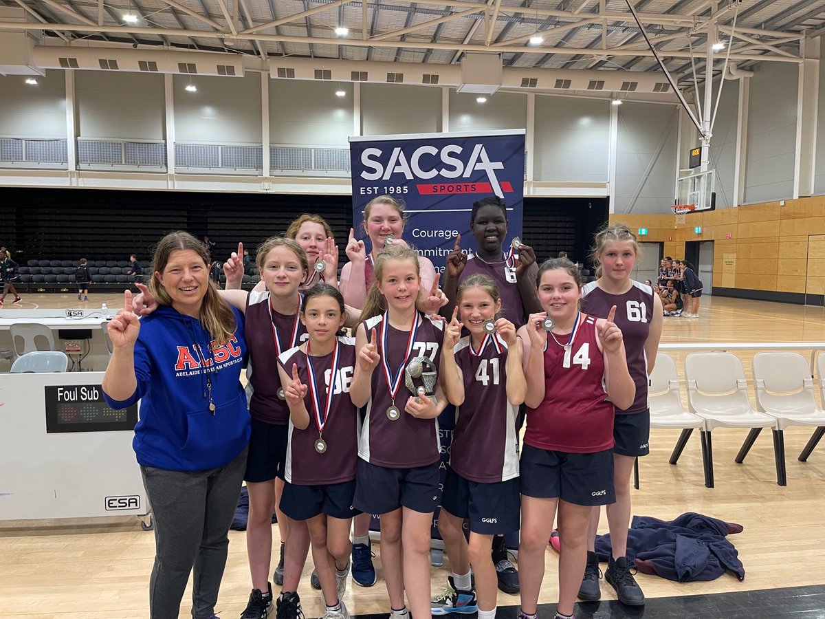 gglps's tweet photo. Congratulations to our Year 5/6 girls basketball team who finished in 1st position at the SACSA carnival yesterday. https://t.co/4KzNcqSH83