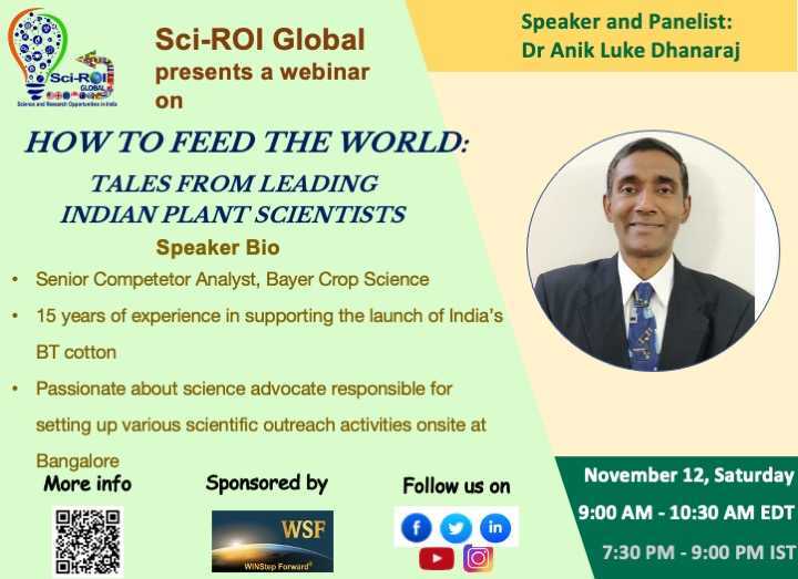 Sci-ROI: Science & Research Opportunities in India tweet media