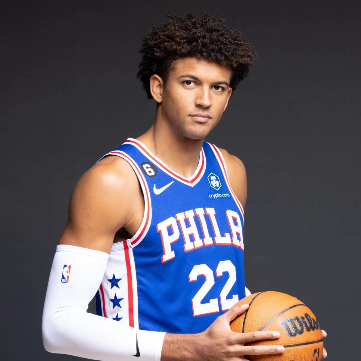 TheHoopCentral's tweet photo. Matisse Thybulle has played 5 total minutes in 5 games for Philly this season. https://t.co/VX3dV0QNxJ