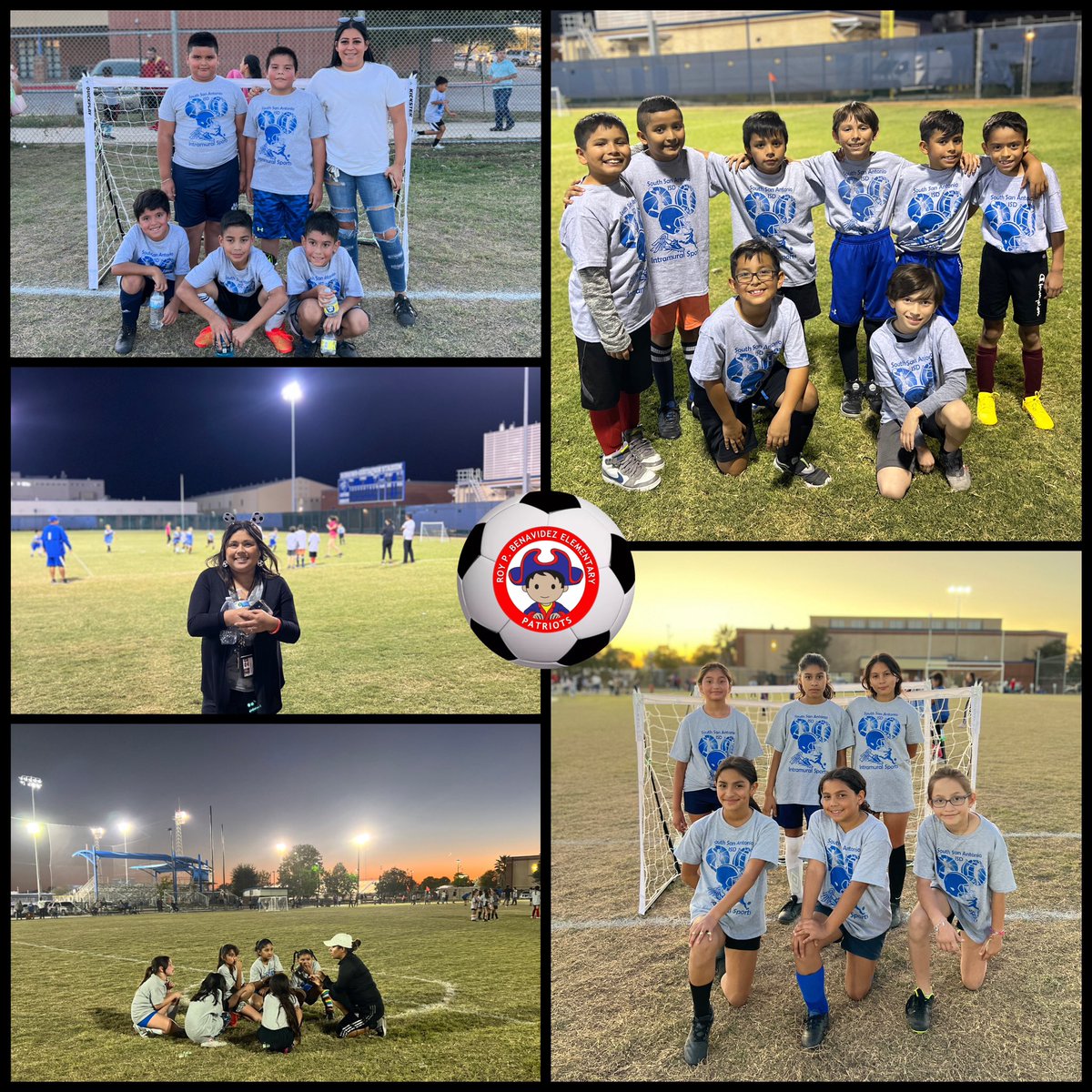 BESSSAISD's tweet photo. Opening day @ssaisd for soccer intramural season. Our Patriots ruled the field! #GoPatriotsGo #PatriotProud @vdominguez_ap ⚽️🥅🏃🏽♀️🏃🏻 https://t.co/LmiFTGyRoR