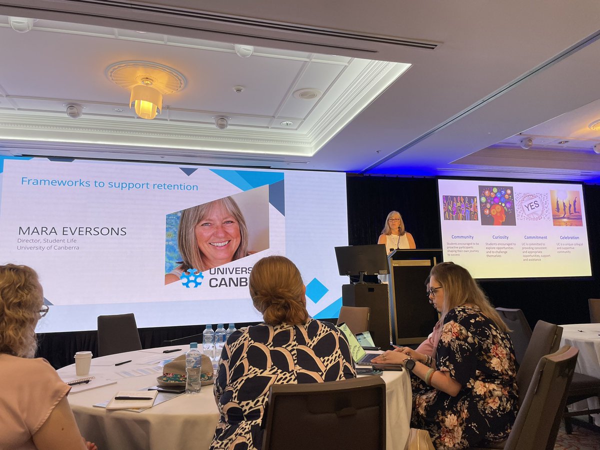Good luck implementing your amazing Student Success and Wellbeing frameworks  University of Canberra. Thanks for sharing  Mara Eversons, we look forward to an update on its success #wellbeing #SJSS2022 #studentsuccess