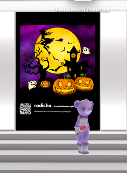 ra_dicha's tweet photo. ✨‘Halloween Palettes’ Exhibition✨
19명의 멋진 작가님들과 함께한 할로윈 팔레트
스페이셜 작품 전시회
📌 언제 : 2022.10.27(목) 21:00
📌 전시 : https://t.co/V8gKqmkYET
📌 어디서 : Crew LAB
https://t.co/ZqjzVdbGY5
#color #halloween_palettes #knft #Crew_LAB
#debulls #DCC #radicha https://t.co/T38RDU935S