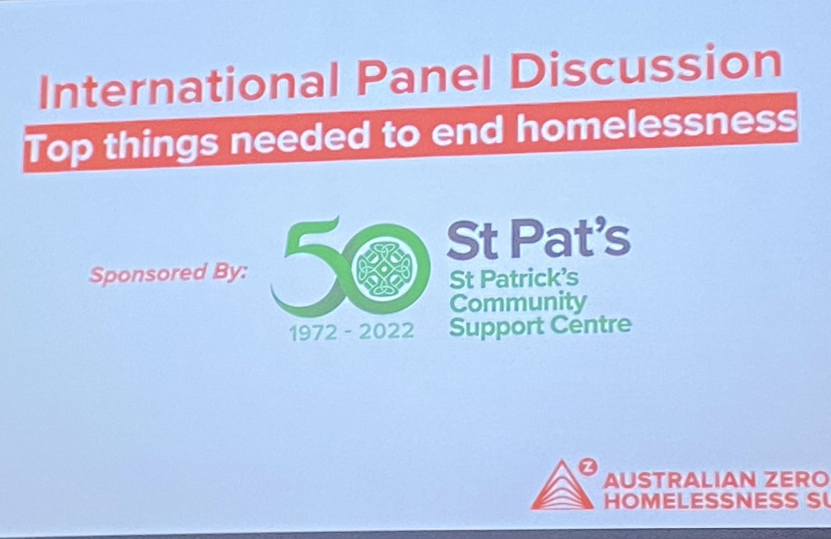“Have to get out of #mindset of crisis responding &amp; services &amp; more into #homelessness solutions”
#IainDeJong ⁦<a href="/cmtysolutions/">Community Solutions</a>⁩ ⁦<a href="/AAEH0/">Australian Alliance to End Homelessness</a>⁩ ⁦<a href="/micahprojects/">Micah Projects</a>⁩