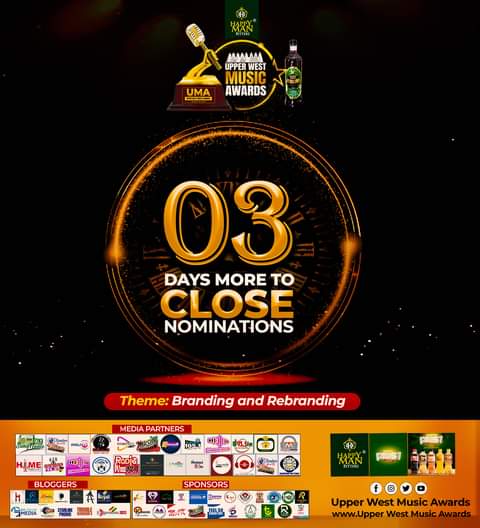uma_awards's tweet photo. 3 days more to close nominations !!!! Have you grabbed  Nominations??

Happy Man Bitters   Upper West Music Awards 

#upperwestmusicawards 
#brandingandrebranding
#happymanuma
#uma2023
#happymanbitters
#happymanplus1
#happymanplus2
#upperwest
#Hmbuma23 https://t.co/5Hlf9y6Y7Y