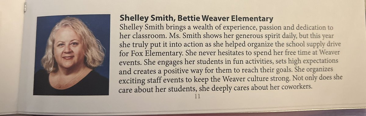 R. Riley (@robinarileyedu) on Twitter photo What a wonderful night celebrating our Weaver 2023 Teacher of the Year Shelley Smith !We love you Ms. Smith! #BestinOurNest ๐<a href="/weRweaver/">Weaver Elementary</a> <a href="/bwezoocrew/">Shelley Smith</a> <a href="/DebbieWhaley18/">Debbie Whaley</a> What a wonderful night celebrating our Weaver 2023 Teacher of the Year Shelley Smith !We love you Ms. Smith! #BestinOurNest ๐<a href="/weRweaver/">Weaver Elementary</a> <a href="/bwezoocrew/">Shelley Smith</a> <a href="/DebbieWhaley18/">Debbie Whaley</a>