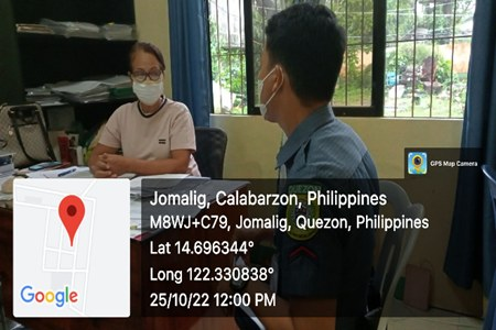 JomaligP's tweet photo. Coordination and Dialogue 
On October 25, 2022 at about 12:00 in the afternoon, personnel of Jomalig MPS under the supervision of PLT ROLDAN F GALLENERO, ACOP conducted coordination and dialogue to the Municipal Civil Register, Miss Bernadette J Cuevas. https://t.co/vY9LtnroIQ