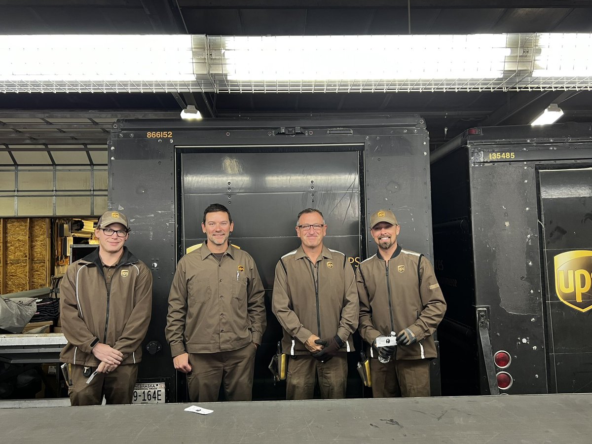 morgdufoe's tweet photo. These drivers had ZERO RIT yesterday! Thank you for following your methods & avoiding risk! #UPS #UPSer #Safety #Telematics #NoRIT @UPS @jrindafernshaw @MondoSaucedo @justjane80 https://t.co/qxcg4FKp3S