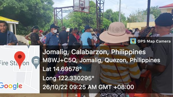 JomaligP's tweet photo. Police Visibility

On October 26, 2022 at about 09:31 am, Personnel of Jomalig MPS under the supervision of PLT ROLDAN F GALLENERO, ACOP conducted Police Visibility and Security Coverage to the Payment of Social Pension for the indigent senior citizen of Jomalig. https://t.co/z0p3Ibrbhz