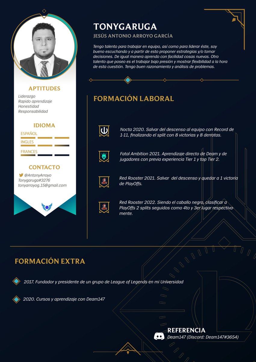 Buena noche banda. Escribo para informar que sigo Free Agent de cara al 2023, como Head Coach, Strategic Coach o Assistant Coach para cualquier LVP. Información al Discord o al DM. 
Agredezco difusión.
<a href="/BusquedaEsports/">Búsqueda Esports</a> <a href="/EsportsBusqueda/">Búsqueda De Esports</a>