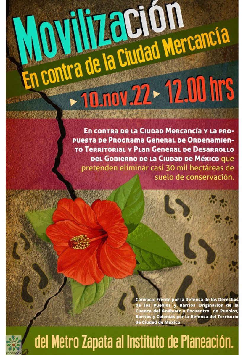 CPByCXochimilco's tweet photo. Vamos tod@s a oponernos a las políticas de especulación inmobiliaria, contra la Ciudad Mercancía y la entrega de puertas abiertas  a #airbnb y sus procesos gentrificadores.

Revisen la propuesta de PGOT, está diseñada para que la situación permanezca así los próximos 20 años. https://t.co/EUMriiLajX