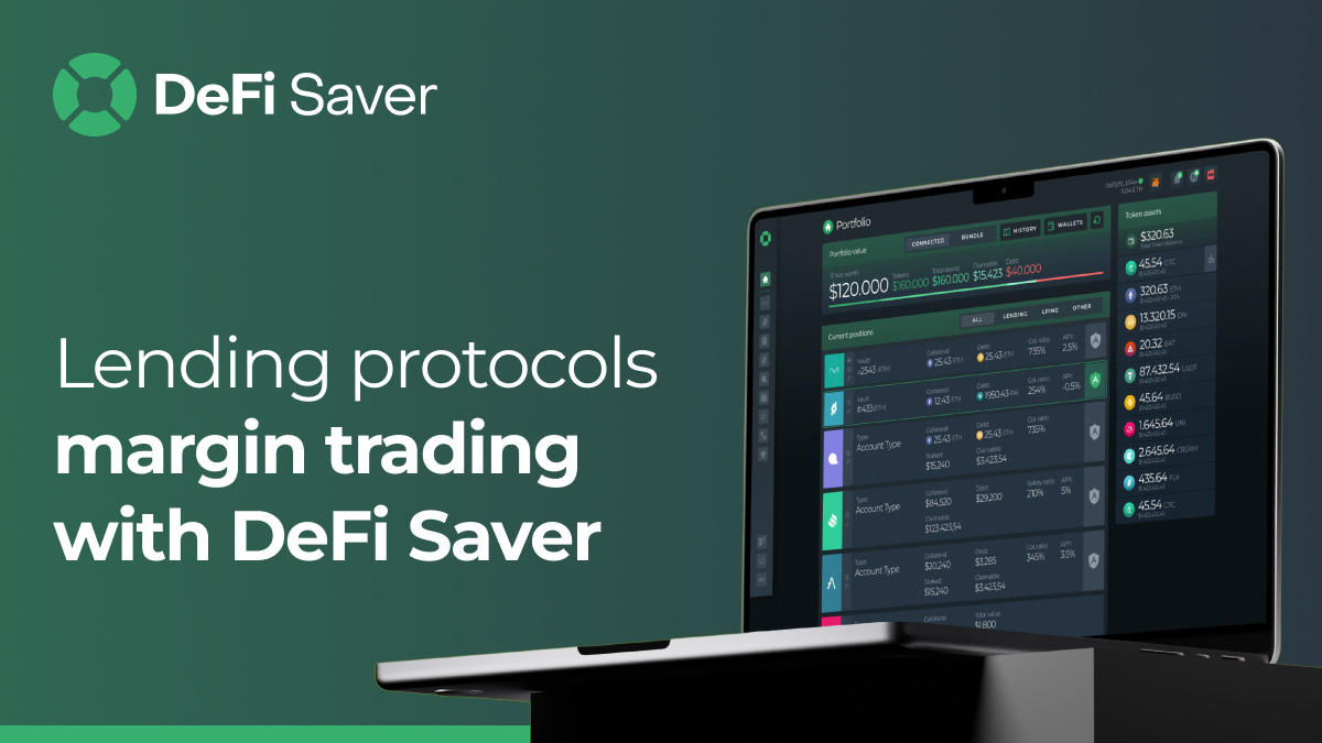 ✨ Shoutout to this week's sponsor ✨

<a href="/DeFiSaver/">DeFi Saver</a> is your one-stop dashboard for creating, managing and tracking your DeFi positions.

DeFi Saver offers several advanced dashboards and automated strategies for nearly all DeFi protocols.

👇
defisaver.com