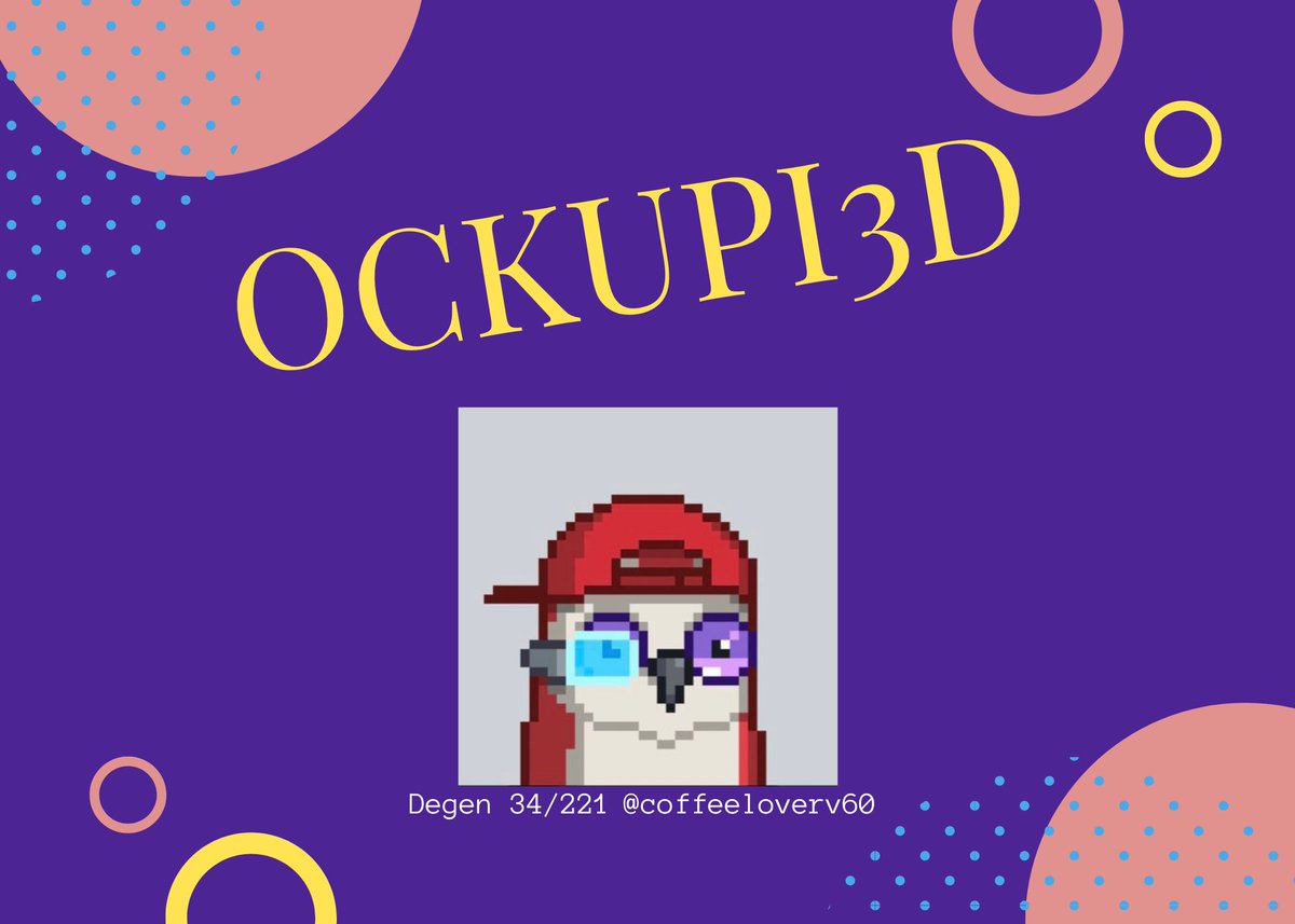 OckupyAlpha's tweet photo. Welcome, @coffeeloverv60 to Ockupy 🫡 Why? Wootwoot is deep into every alpha group out there that cooks. Into every project that has blown up. Eyes and ears are always needed in Ockupy. You are now welcomed into @OckupyAlpha 34/221✅ https://t.co/iDRIonOdJi