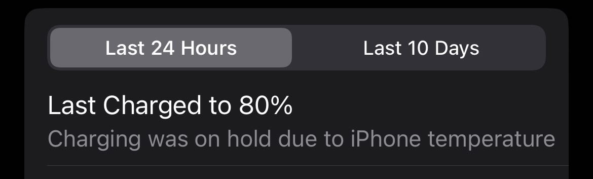 seth7979's tweet photo. @XavierNaxa Apa punca dan kesan "Charging was on hold due to iPhone temperature" ?
Terima kasih ... 🤝 https://t.co/XfERZAVkla