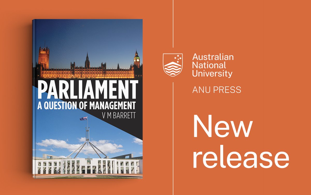 ANU_Press's tweet photo. At a time when the public is losing confidence in governments, politics and political institutions, how could the Australian and UK #parliament benefit from adopting contemporary public management approaches?
Learn more in our latest title https://t.co/rGo5kPw4Oh

#auspol #PMQs https://t.co/VV7rtKKduI