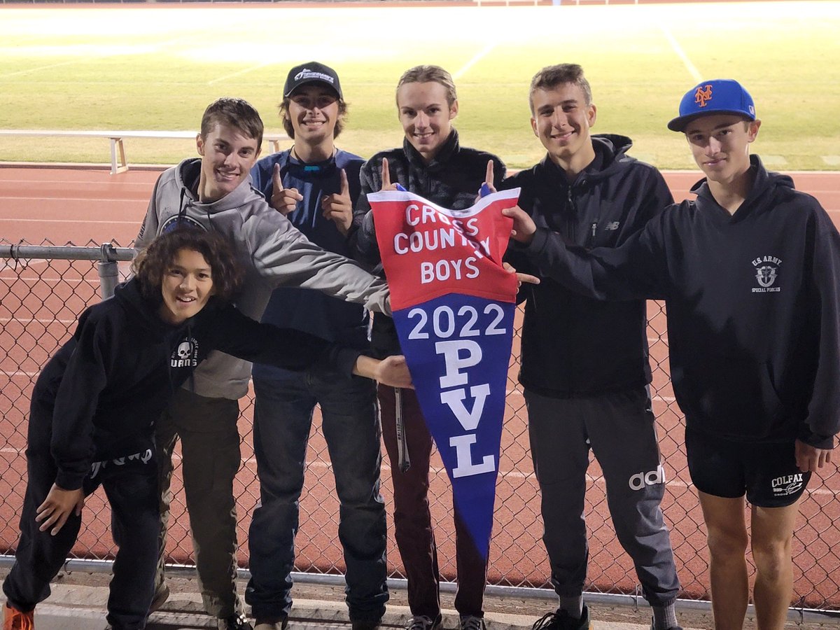 AthleticsColfax's tweet image. Congrats to the Colfax Cross Country teams!  Both the Boys AND the Girls are PVL Champs!!!!