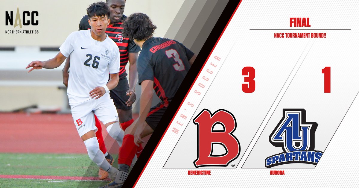 MSOC | @BenUMensSoccer is bound for the NACC Tournament after knocking off Aurora in the regular season finale