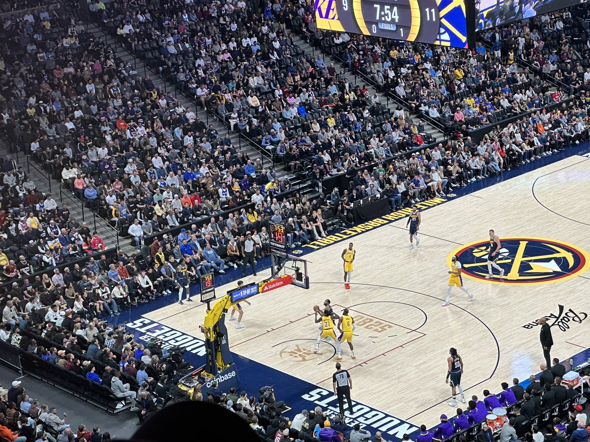 CopManAD's tweet image. Mile high seats in the mile high city.