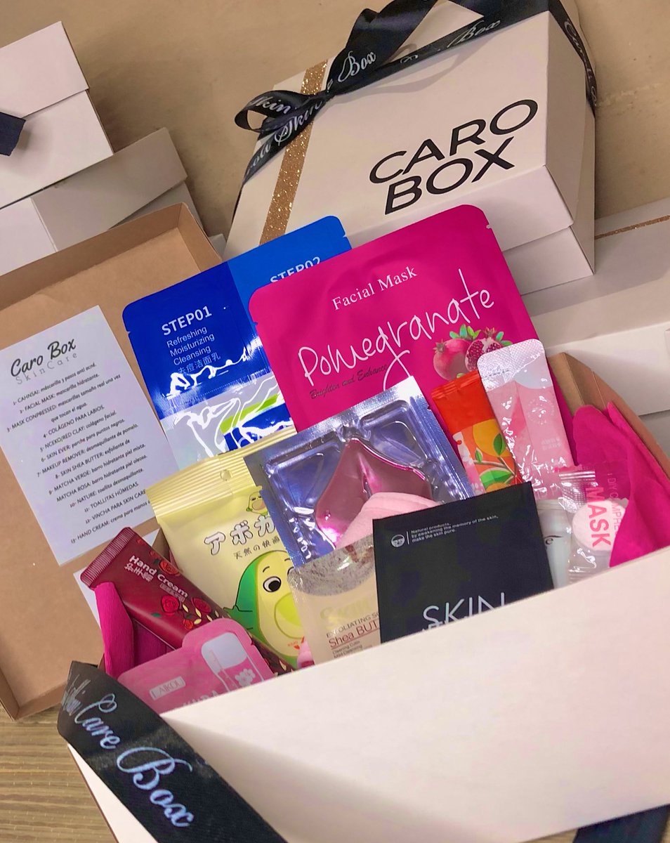 Sorteo una de mis últimas cajitas de Skin Care antes de lanzar mi Box nueva (RT y sorteo entre mis seguidores el 1 de nov por mi cumple) 🥳💖