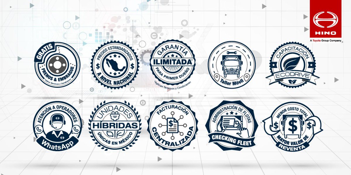 HinoMX_Oficial's tweet photo. Conoce todos, pero todoooos los beneficios del #SoporteTotal de Hino al obtener una Unidad ligera o de rango medio en cualquiera de nuestras 35 concesionarias en México.

Conoce más en el siguiente link: https://t.co/EP5lcpOJJd

#ServicioHino #EstamosABordoContigo https://t.co/3tx8I7pRCN