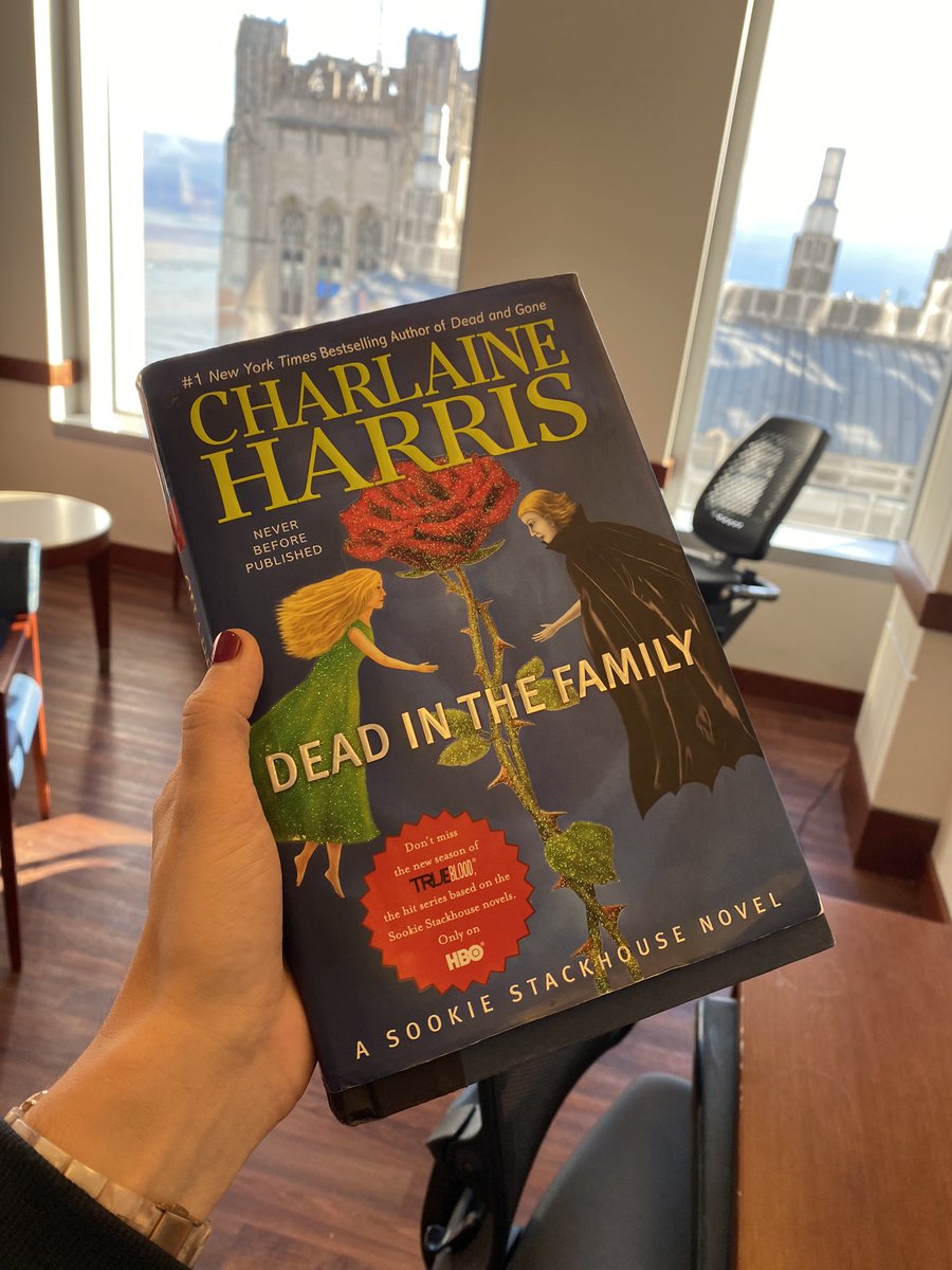 skiattolina's tweet photo. book choices at visitor room in oncology unit, for the person with dying family (but still horny) https://t.co/FlOEGMAcrY
