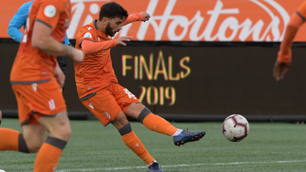 CPLsoccer's tweet image. 🔨 @ForgeFCHamilton will be competing in their fourth consecutive Canadian Premier League final on Sunday

Here are three players to watch as they look for their third North Star Shield 👥

📰 canpl.ca/article/three-…

#CanPL I ✍️ @BTFR17