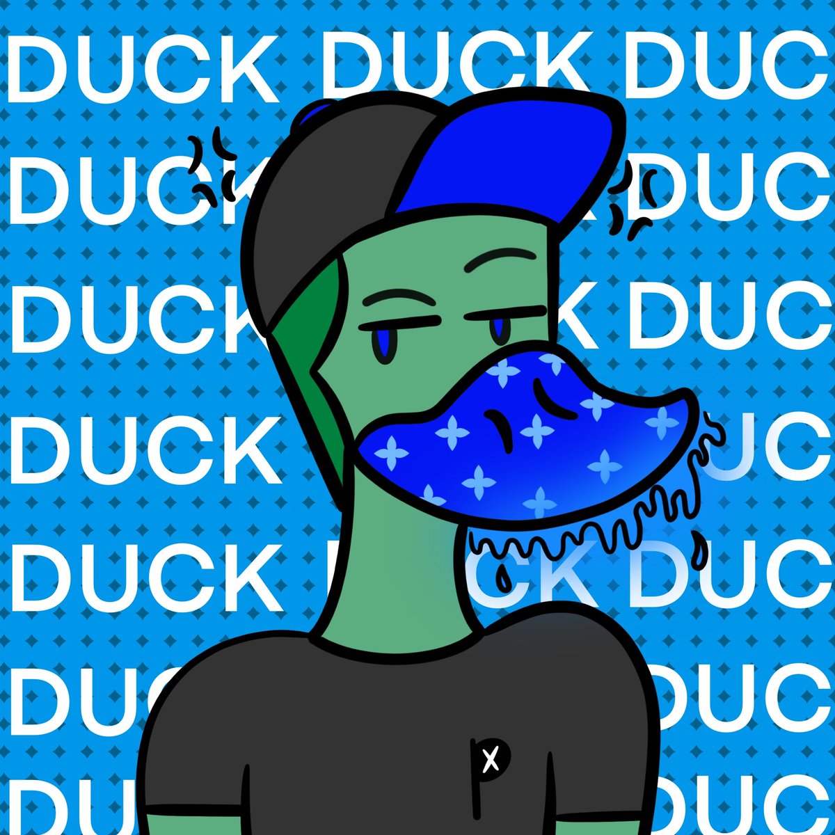 CalicoClubNFT's tweet photo. Gotta represent my favorite pfps on tezos @BigDuckNorG BDE!! https://t.co/SRGcmexCYR