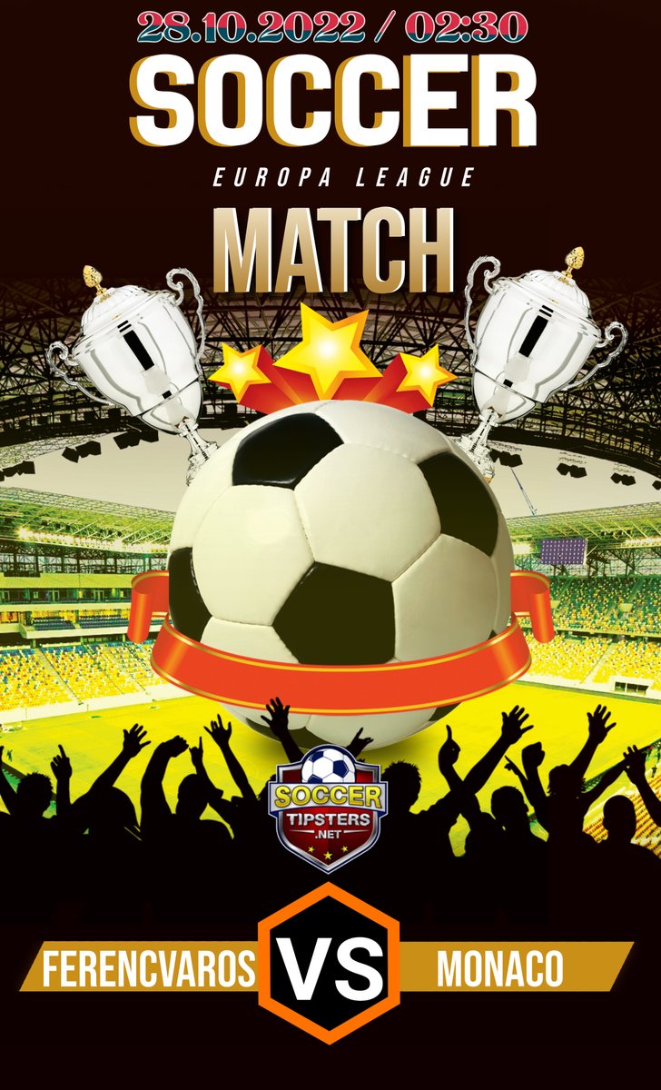 yourfreepredict's tweet image. Hit Europa League.
👉 Ferencvaros VS Monaco
🗓 28.10.2022 / 02:30
👉  Verified soccer tipsters
✅  I invite you to   👉  soccertipsters.net/prediction/
✅ Live score   👉  soccertipsters.net/soccer-live-sc…
