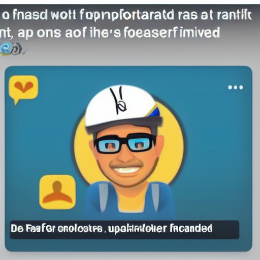 lycergician's tweet photo. @rafathebuilder This is what I got when ran your post through stable diffusion 1.5 for kicks.  Thought you'd get a laugh. "rafa() the builder posting on twitter. 'at some point...'"   I do love the little kid AI rafa() even with his uncanny valley fingers. https://t.co/c09C8U0u6b